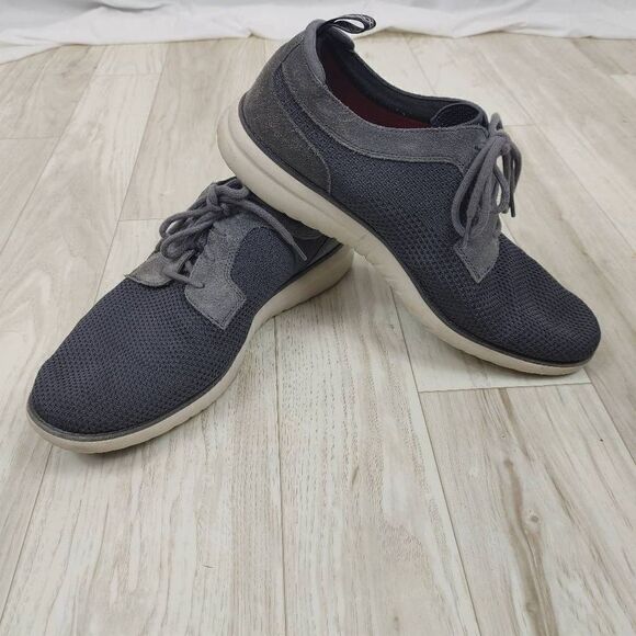 UGG UNION DERBY HYPERWEAVE SUEDE DARK GREY SHOES MENS SIZE 12 US. - Picture 2 of 9